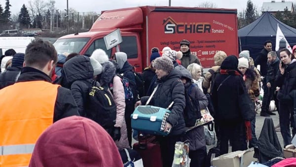 Solidarity with Ukraine – read about early relief efforts supported on the ground
