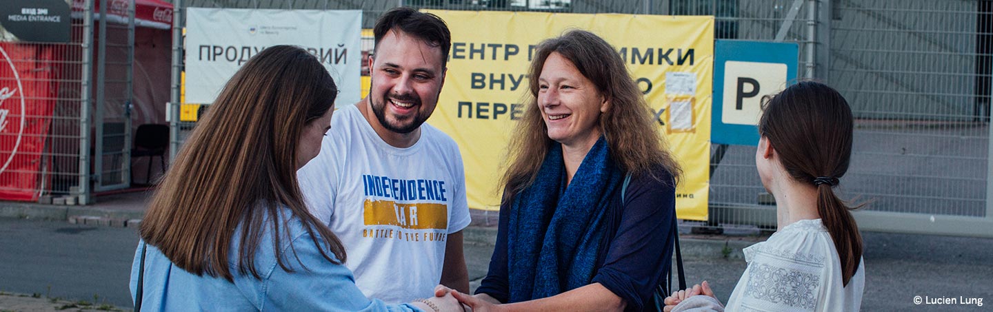 Karine Meaux : « En Ukraine, 99% de l’aide est assurée par des acteurs locaux »