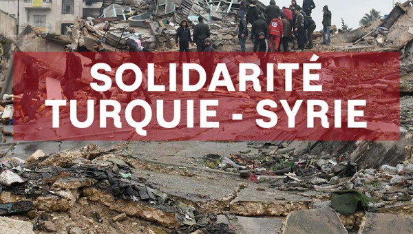 Solidarité Turquie-Syrie : la Fondation de France mobilisée pour venir en aide aux plus vulnérables