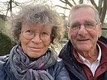 Brigitte Edrom et Olivier Thiberge