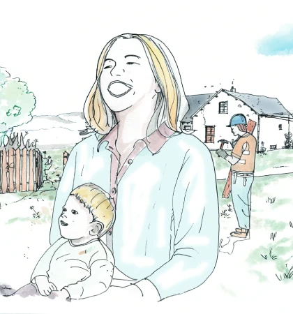 dans article illustrations aubin. soutien aux femmes