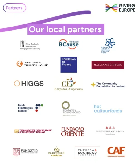 our local partners giving europe